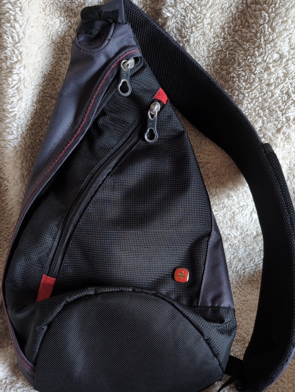 Swiss Gear Black Sling Bag - Compact Everyday Carry